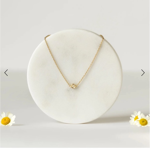 MARRIN COSTELLO Soleil Bracelet Curateur Revolve Anthropologie White Topaz Gold - Picture 3 of 6